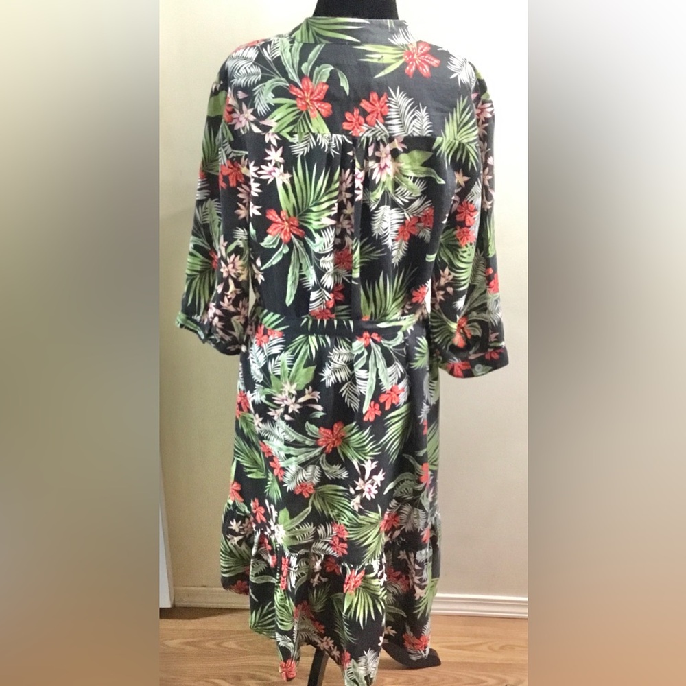 VICCI Germany 🇩🇪 100% linen tropical tunic dress - Picture 8 of 16